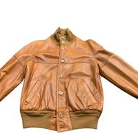 Giubbotto pelle uomo vintage