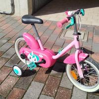Bicicletta 14 pollici bambina 4/6 anni