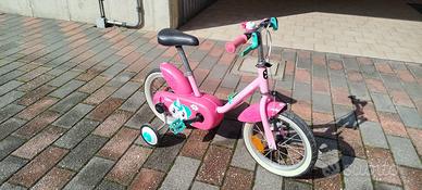 Bicicletta 14 pollici bambina 4/6 anni