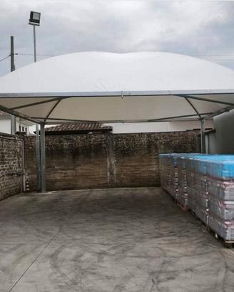 Gazebo 7x7 certificato  e nuovo