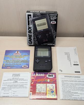 Console Nintendo Game Boy Pocket Nero Cib Gig Pal