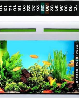 Termometro Adesivo per Acquario con Scala Gradi