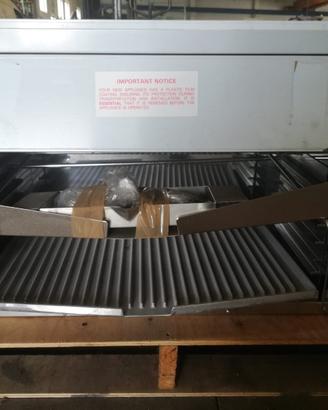 Salamandra jetgrill zanussi a gas