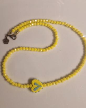 Collana di cristalli e vetro di Murano