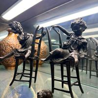 Bellisime statuette in bronzo