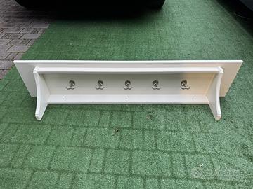 Appendiabiti mensola shabby chic