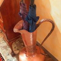 Portaombrelli in rame