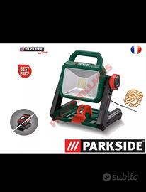 Parkside Faro led plsa  20 li a1 nuovo ricaricabil