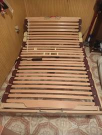 letto motorizzato + materasso 