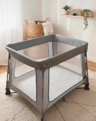 Lettino neonato da viaggio e box 2 in 1!