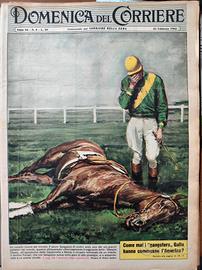 domenica del corriere 25 febbraio 1962