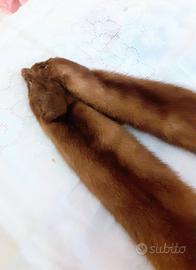 pelliccia visone sciarpa 
