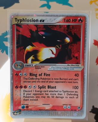 Typhlosion ex - ex sandstorm 99