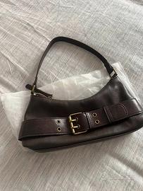 Borsa pelle marrone