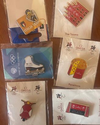 Spille collezione olimpiadi Milano Cortina