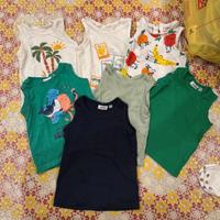 Set 7 canottiere neonato