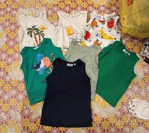 Set 7 canottiere neonato