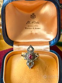 Antico anello in oro18kt