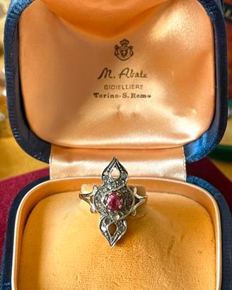 Antico anello in oro18kt