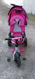 Triciclo passeggino per bambina crosser