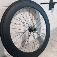 Coppia cerchi bici pista scatto fisso