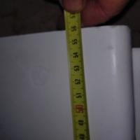 mensole 56x15 laccate bianco