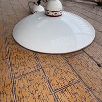 Lampadario in ceramica artigianale