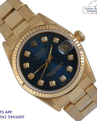 ROLEX  Datejust 78278 Medium 31MM Factory blue