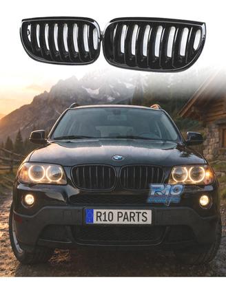 GRIGLIE BMW X3 E83 03-06 NERO LUCIDO