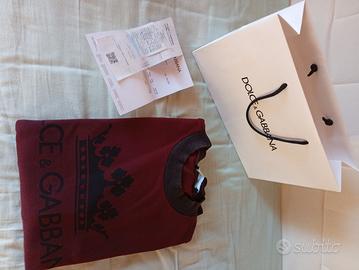 felpa  D&G originale 
