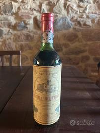 Chiamti classico castello Vicchiomaggio del 1971