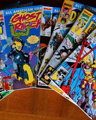 9 ‘All american comics’  Ghost, Defenders, Balder