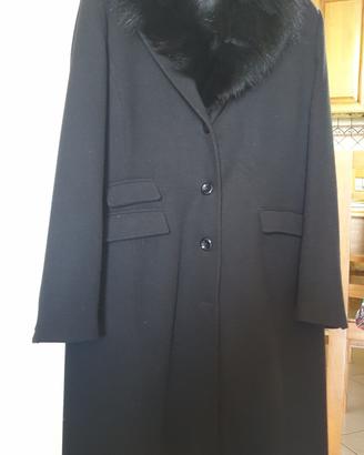 Cappotto con pelliccia 