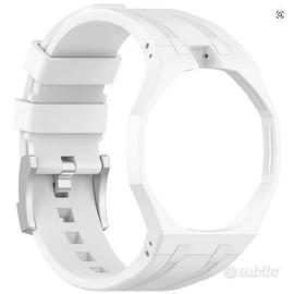 Cinturino Royal Pop Swatch X AP Bianco Ore 12