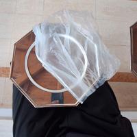 Sottopiatto ottagonale silverp plated cerimonia