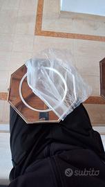 Sottopiatto ottagonale silverp plated cerimonia