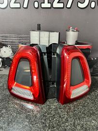 Coppia fanali posteriori fiat 500 led