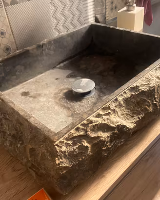 Lavandino da appoggio per mobile bagno
