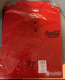 T-shirt coca cola Rossa, tg M