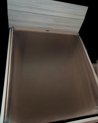 Letto matrimoniale con rete