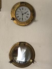 Orologio e specchio