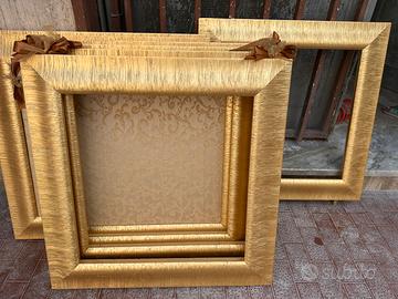 Cornice per specchi oro 67x67