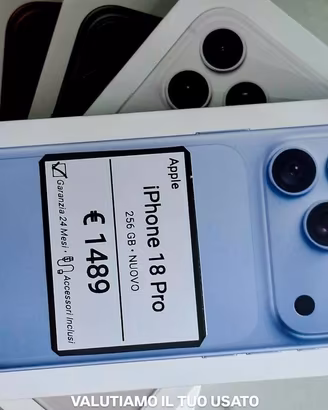 Iphone 18 pro 256 gb glacier