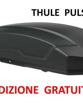 Box auto portatutto Thule Pulse 2 M Nero opaco