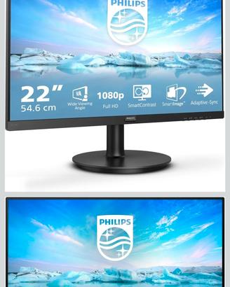 Monitor PC Philips 22 pollici FHD 