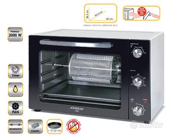 Forno Multifunzione Johnson F60 con Friggitrice ad