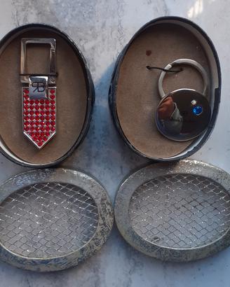2 Portachiavi Renato Balestro con strass