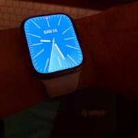 Apple Watch serie 9 45mm acciaio 98% batteria