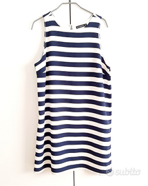 Abito a righe bianco/blu "Terranova"