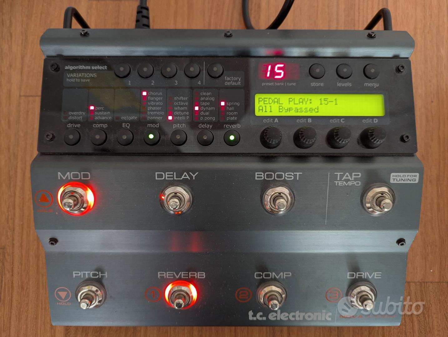 tc electronic NOVA System おまけあり Manuale TC Electronic Nova System (Italiano - 46 pagine)